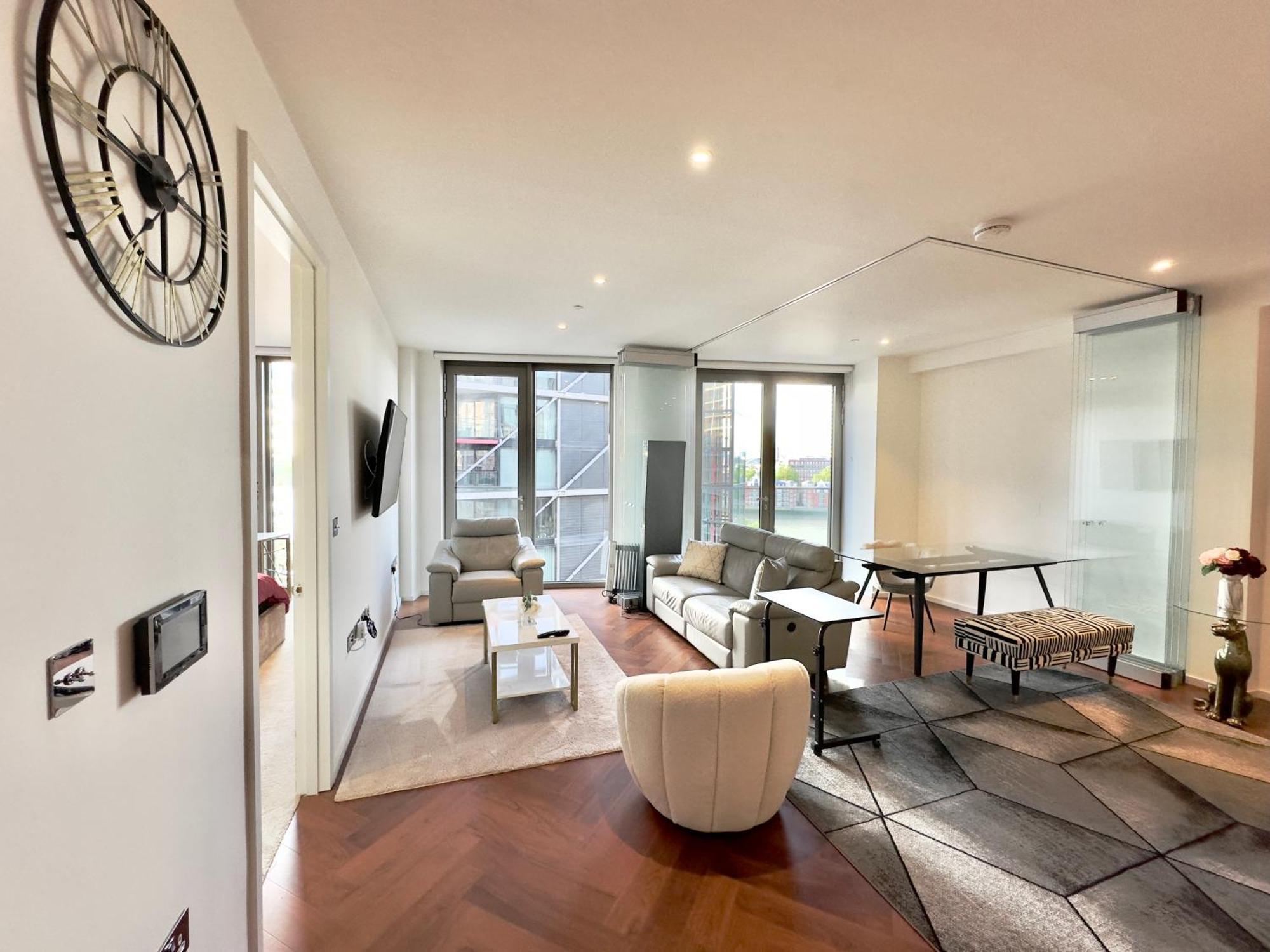 Lavish Penthouse River View Fast Wifi - Luxurylondonstays Eksteriør billede