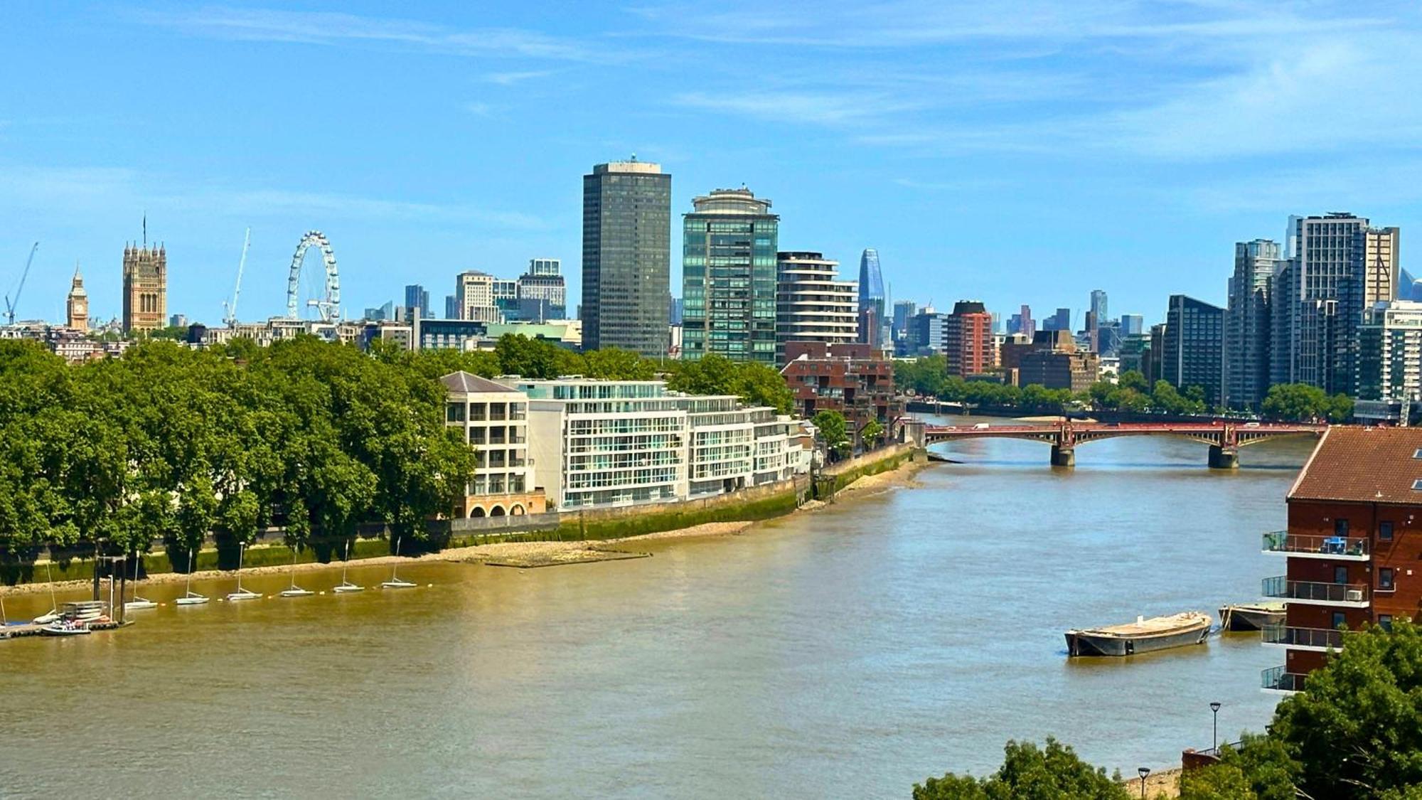 Lavish Penthouse River View Fast Wifi - Luxurylondonstays Eksteriør billede